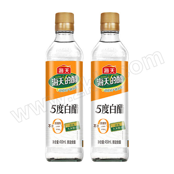 HADAY/海天 白醋 HTzuhe-060 450mL×2瓶 1组
