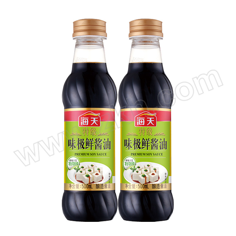 HADAY/海天 味极鲜酱油 HTzuhe-064 500mL×2瓶 1组