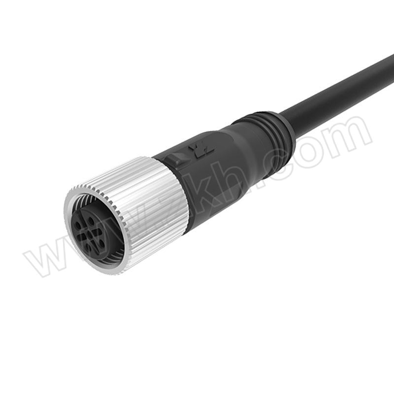ZHAOLONG/兆龙 非屏蔽型PUR护套传感器电缆组件 ZL7403A350 M12 A 5芯母直头 3m 1根