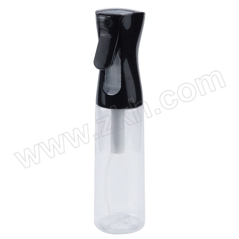 HYSTIC/海斯迪克 HKCL-321系列透明喷雾瓶 透明黑 300mL 24.5×5cm 1个