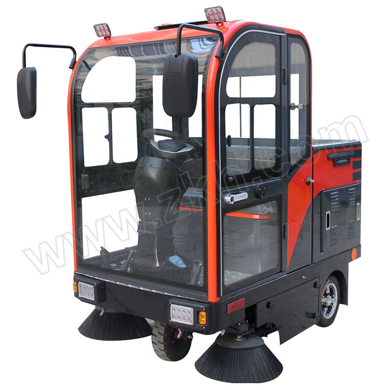GELAISI/格莱斯 驾驶扫地车 G1500F 48V 120A 清洁效率8000~10000m²/h 清扫宽度1.5m 三刷封闭款 1台