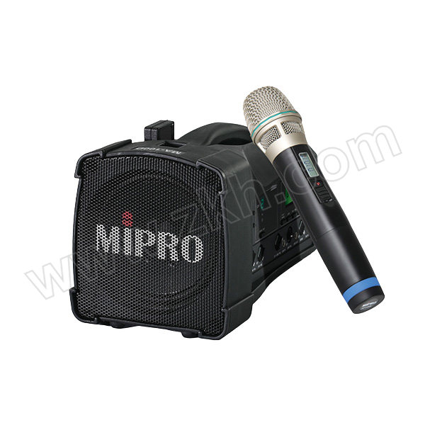 MIPRO/咪宝 户外便携式小型蓝牙音箱 MA100SBII 音响+单手持麦克风 黑色 1套