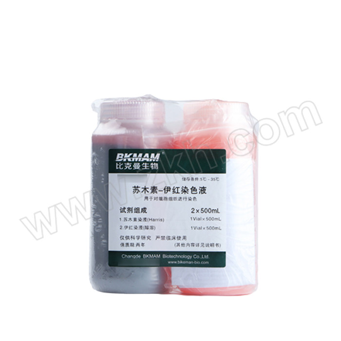 BKMAMLAB 苏木素-伊红染色液 110703047 500mL 2瓶 1盒