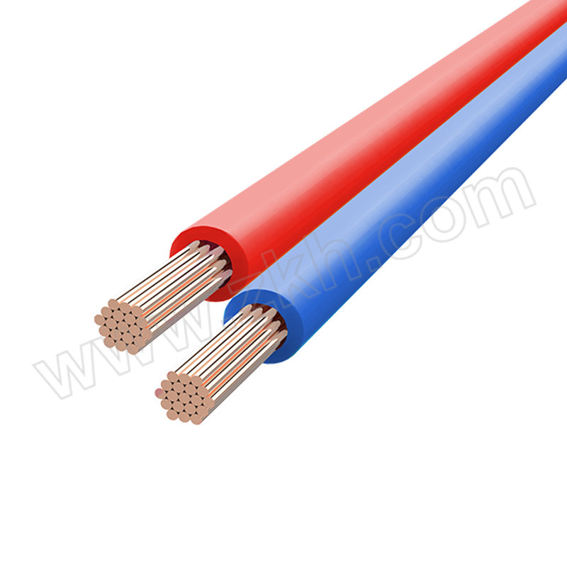 ZHAOLONG/兆龙 ZL5502995217 红色+蓝色 RVS-300/300V-2×0.5 500m 1根 非屏蔽铜芯聚氯乙烯绝缘绞型连接用软电线