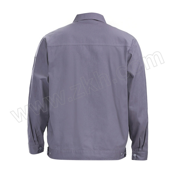 TOPRUI/拓普瑞 夏季全棉长袖工作服上衣 F03 180码 铁灰色 1件