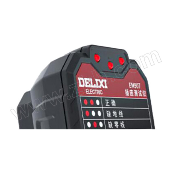 DELIXI/德力西 多功能电源插座测试器 EM907 220V 1个