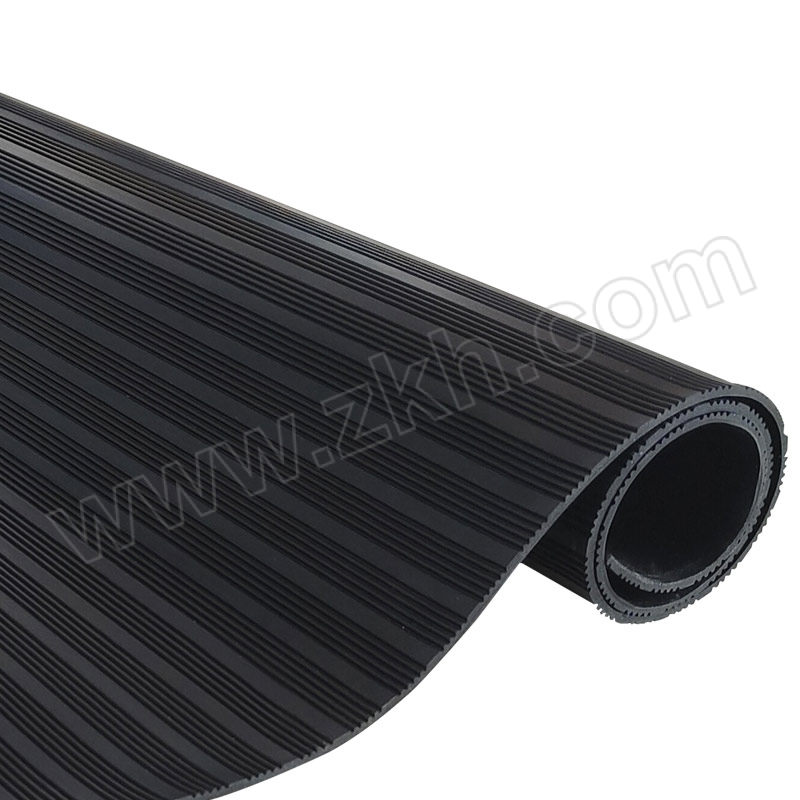 AK/安科 高压绝缘胶垫 AK-JBJY1 5×1m 黑色条纹 厚8mm 测试电压25kV 1卷