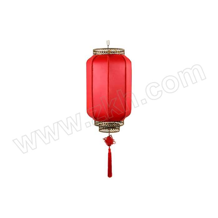 FANJIA/繁佳 装饰灯笼 LZL-50# 红色 50×30cm 1个