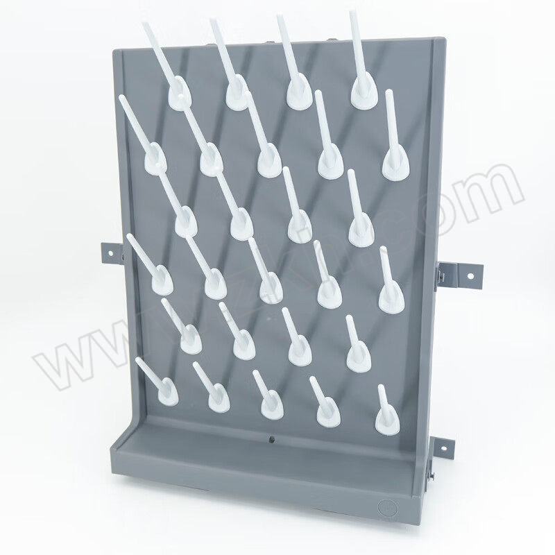 HYSTIC/海斯迪克 HKCL-87系列单面滴水架 550×400×120mm 27支棒 材质PP 1个