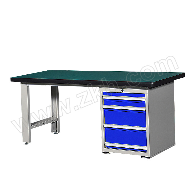 HZJ/华之杰 1.8m四抽防静电工作台 HZJ-JGZT36 尺寸1800×750×800mm 台面承载1000kg 1台