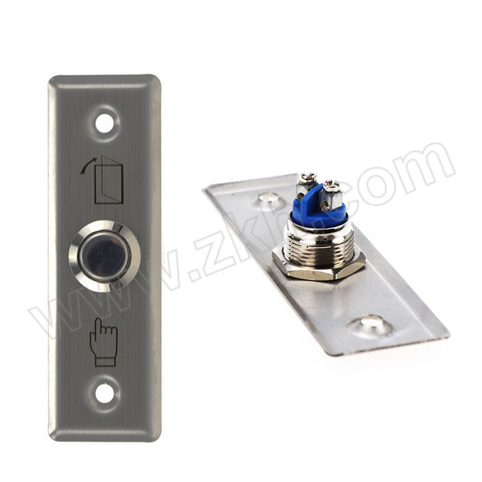FANJIA/繁佳 不锈钢开关按钮 LZL-银色91×28×20mm 含面板×1+按钮×1 1套