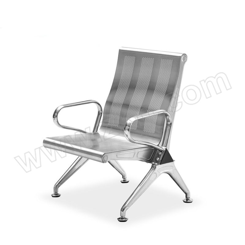 HZJ/华之杰 不锈钢单人联排椅 HZJ-LPY40 尺寸630×680×880mm 1张