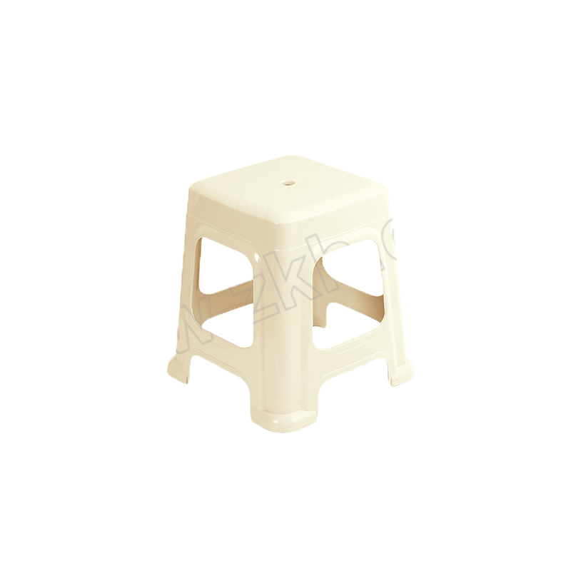 FANJIA/繁佳 家用塑料凳子 GYJ-中号米色 330×260×350mm 1张