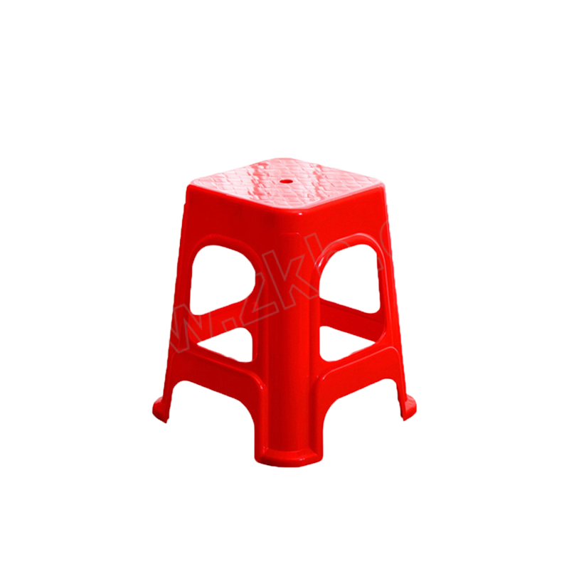 FANJIA/繁佳 加厚塑料凳子 GYJ-红色 290×460×400mm 1张