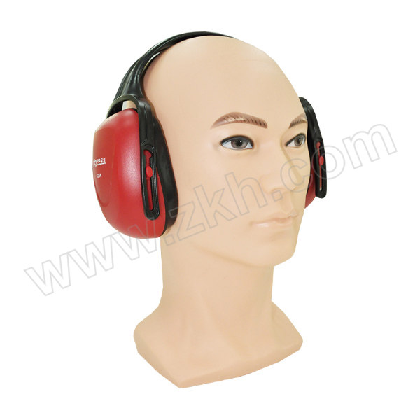 SAFETY GUARD/守众 经济型高度可调节听力防护头戴式耳罩 H29A NRR:22dB SNR:29dB 红色 1副