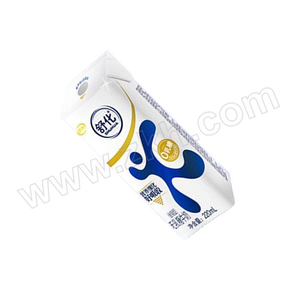 YILI/伊利 舒化全脂无乳糖牛奶 6907992514482【一件发G】 220mL×12盒 1箱