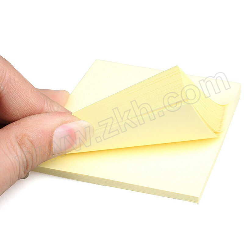 3M 经典系列黄色报事贴强粘性便条纸 654 76×76mm 1本