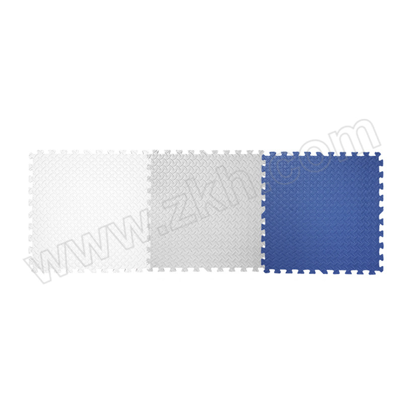 INKFISH/墨斗鱼 泡沫地垫 5754 单块尺寸600×600mm 厚10mm 含白色×5块+灰色×6块+青色×5块 1包