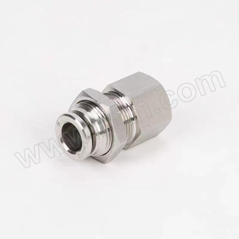 STARMOOM/星摩 不锈钢气动内螺纹穿板接头 STM-PMF-001628T φ12mm NPT1/2 材质316 1个