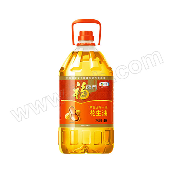 FLM/福临门 浓香压榨一级花生油 6941499114806 4L 1桶