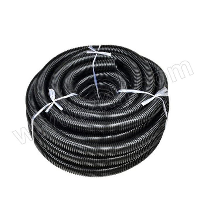 YUETONG/月桐 工业吸尘机EVA螺纹软管 YT-RG40 适用于内径40×外径48mm吸尘器 10m 黑色 1根