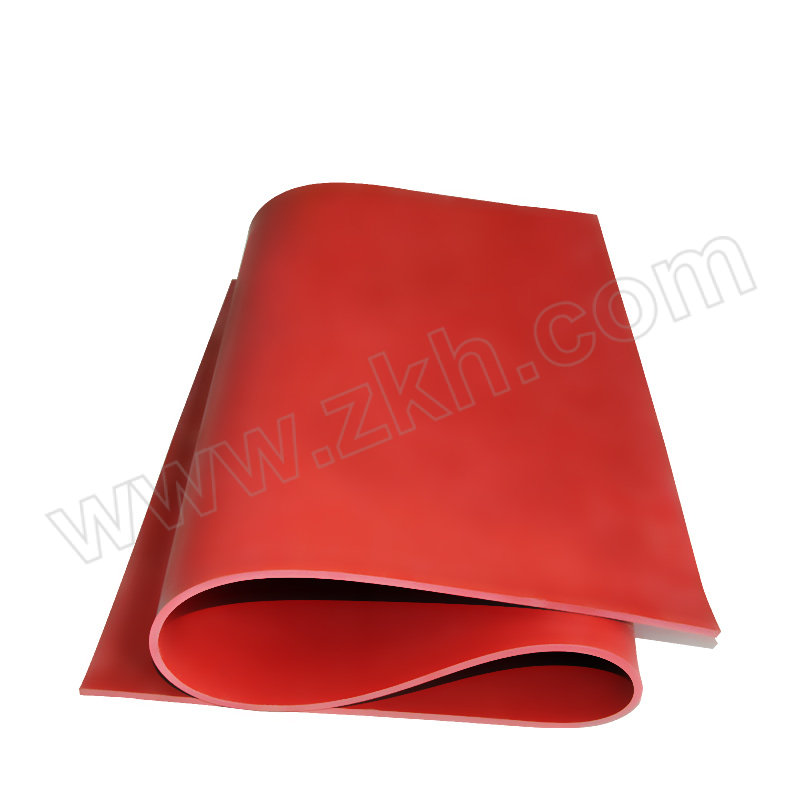 AK/安科 红色平面绝缘胶垫 AK-JBJY1 长1m宽1m 厚3mm 5kV 1卷