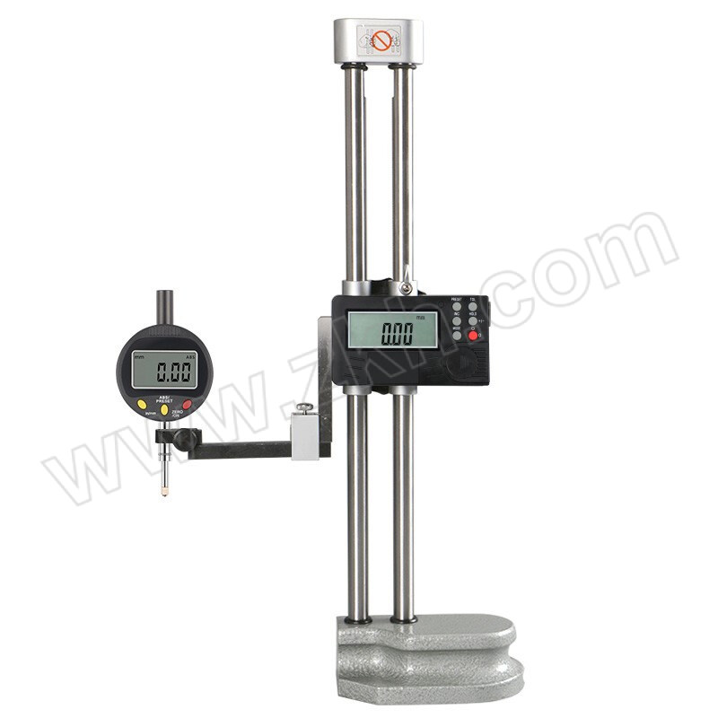 WD/韦度 双柱数显高度尺 0~300mm/0~10mm 不代为第三方检测 包含双柱数显高度尺+夹具+数显百分表 1套
