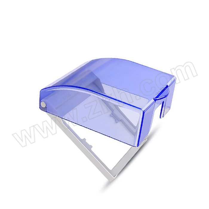 DELIXI/德力西 86型防水盒透明蓝 B8631/01(T) 1个