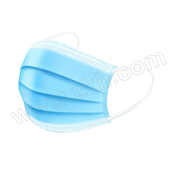 DAISHUYIS/袋鼠医生 医用外科口罩 17×9.5cm(±10%) 蓝色 挂耳式 灭菌 10只 1袋