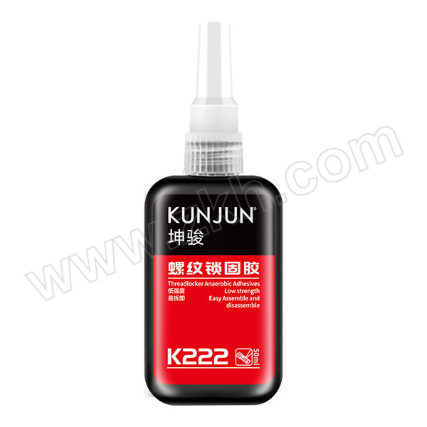 KUNJUN/坤骏 螺纹锁固胶 K222-紫色 50mL 1瓶
