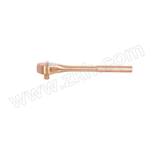 QIAOFANG/桥防 铍青铜防爆换向棘轮扳手 120-1004-Be-Cu 1/2"×245mm 1件