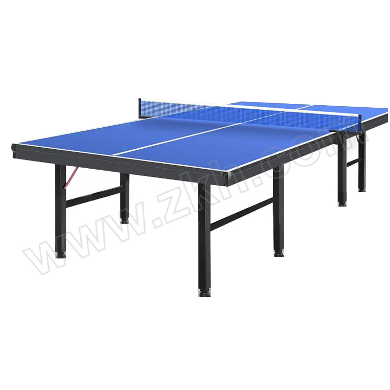 FANJIA/繁佳 折叠式可移动乒乓球台无轮款 LZL-台面厚度16mm-2740×1525×760mm 桌子×1+乒乓球拍×2+乒乓球×4+护腕×2 1套