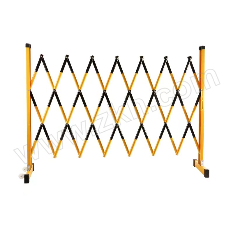 LIANJIE/廉洁 黄黑色伸缩围栏 高1.2m 长4m 含护栏×1 1个