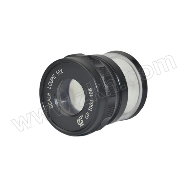 GAOPIN/高品 放大镜 GP 1002L-10K 充电款 10X 带LED灯 光学玻璃镜片 可调焦距 可测量尺寸 标配13#十字刻度 1台