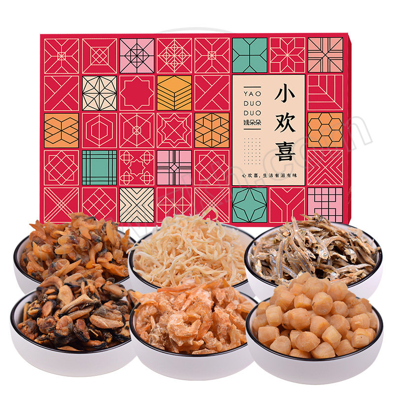 YAODUODUO/姚朵朵 小欢喜海产干货礼盒 550g 1盒