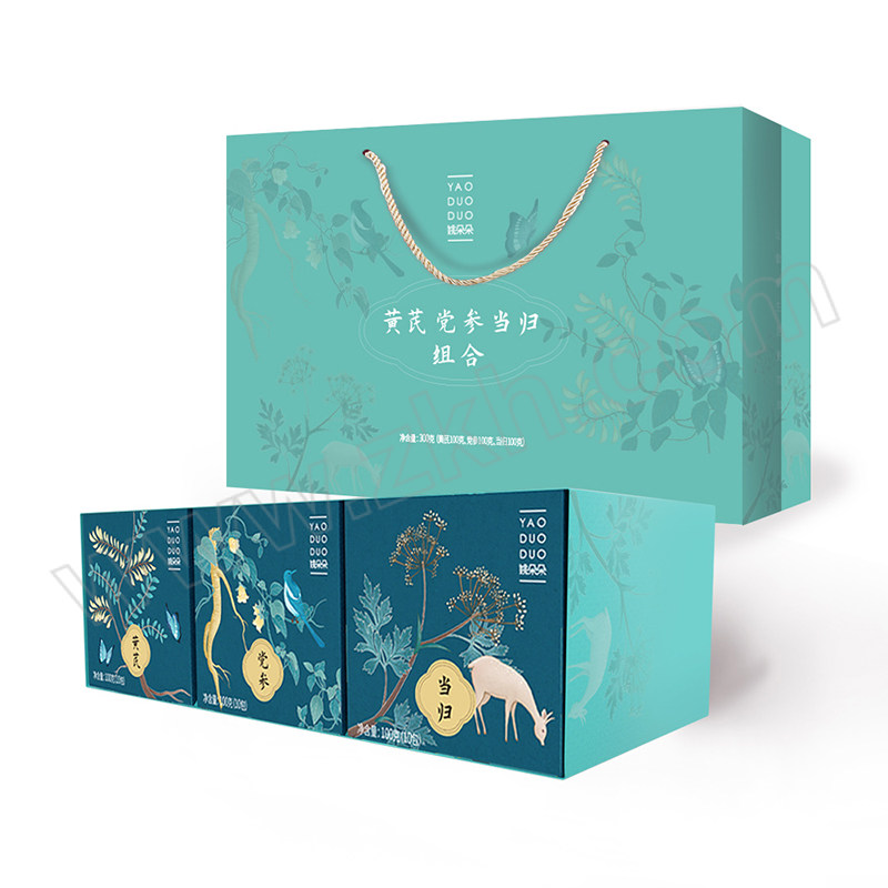 YAODUODUO/姚朵朵 黄芪党参当归组合 黄芪100g+当归100g+党参100g 1盒