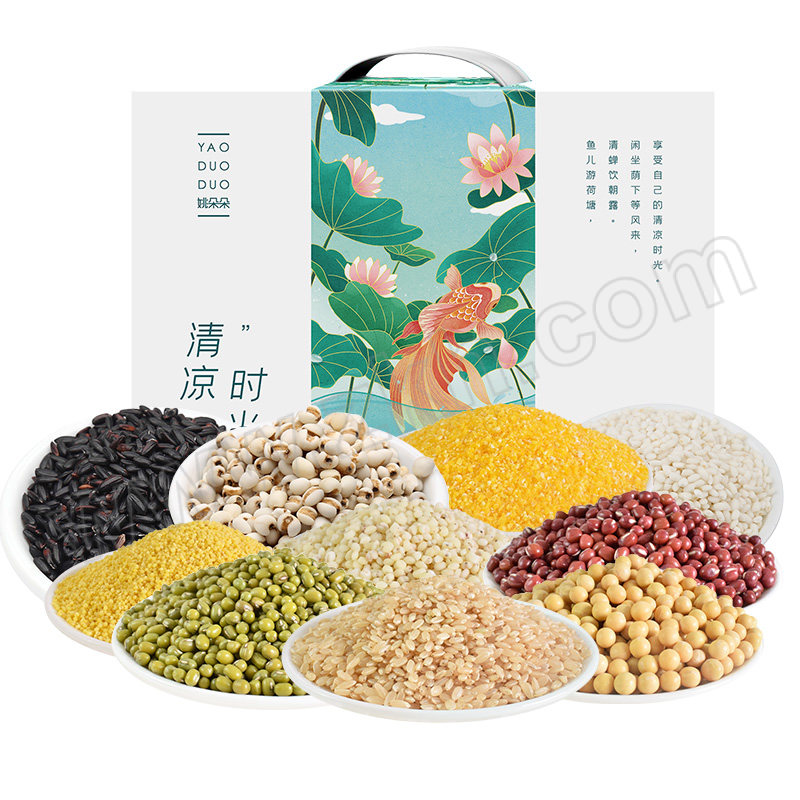 YAODUODUO/姚朵朵 清凉时光有机杂粮礼盒 4kg 1盒