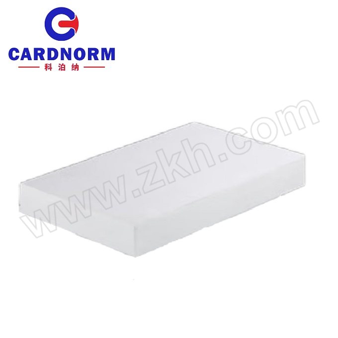 CARDNORM/科泊纳 聚四氟乙烯板PTFE板 1000×1000×50mm 一平约110kg 1块