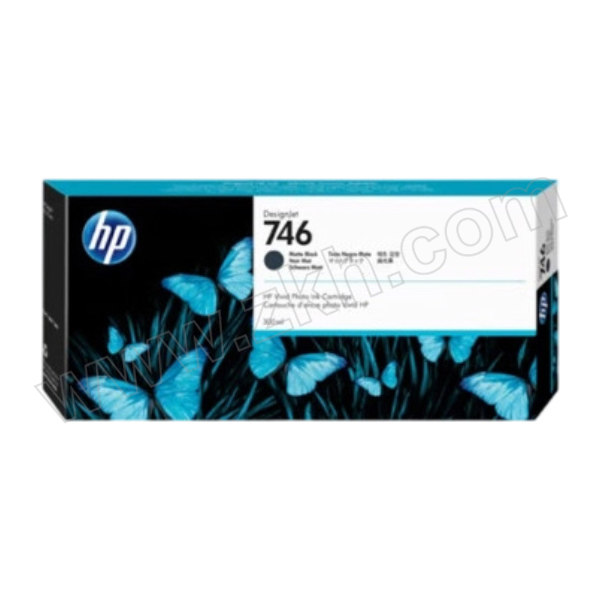 HP/惠普 墨盒 P2V83A 746系列 300ml Z6/Z9磨砂黑 1个