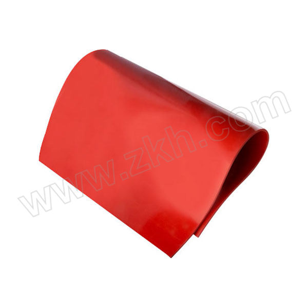 WJZX/五金专选 红色硅胶板 500mm×500mm×10mm 1张