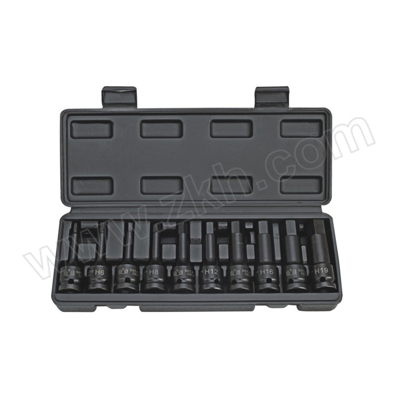 BESTIR/鹰之印 10件风动六角旋具套筒组套 BST-93115 1套