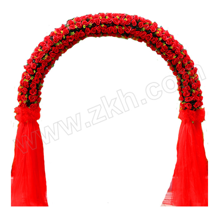 FANJIA/繁佳 装饰拱门 LZJ-拱形 大红色 宽250cm 高230cm 1个