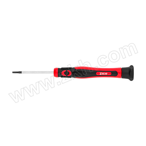 ZKH/震坤行 带磁精密一字钟表螺丝刀批 HHT-PSL1650 1.6×50mm S2材质 1把