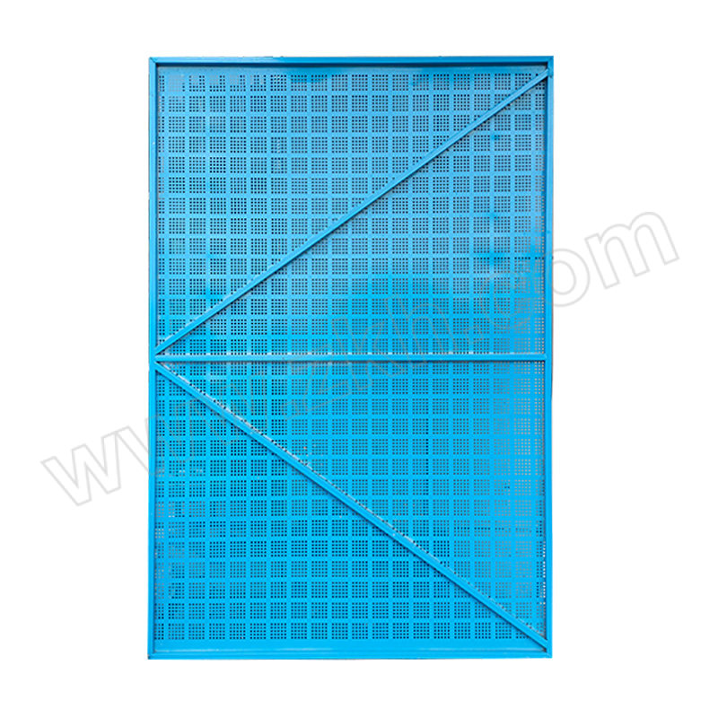 WEIMAN/唯曼 铁质爬架网围栏 1.2×1.8m 板厚0.4mm 管厚1mm 中建蓝 重8.5kg 1片