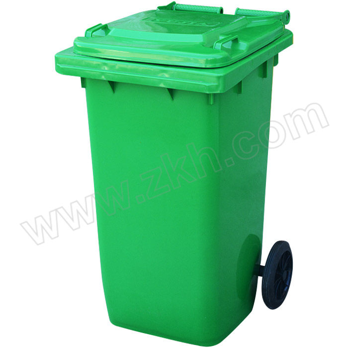 INDASBECK/英达斯贝克 户外垃圾桶 HW-120LBZ 54×48×95cm 120L 绿色 1个