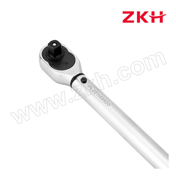 ZKH/震坤行 金属柄棘轮头可调扭力扳手 HHT-TW010110 1/2" 10~110N·m 1把