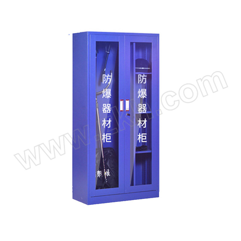 HAOCHEN/豪晨 多功能防暴器材柜 HC-FBG13 PC头盔×2+防割手套×2+防刺服×2+防爆盾牌×2+防爆伸缩钢叉×2+防爆棍×2 1套