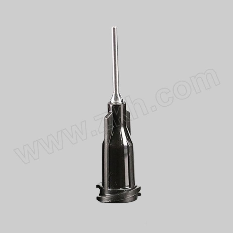 HYSTIC/海斯迪克 gnjz-5406系列塑座点胶针头 19G 内径0.65mm 黑色 管长13mm 100个 1包