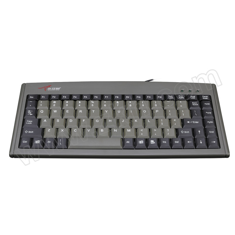 XIAODAISHU/小袋鼠 有线键盘外接工控机 DS-3000 USB接口 灰色 1个