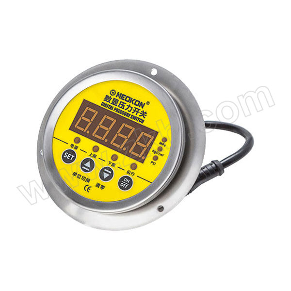 MEOKON/铭控 数显压力开关 MD-S928Z φ100mm/0~40kPa/NPT1/4/110V供电/精度0.5%FS/无输出 1只